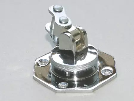 Attache en chrome sur roulement rotule