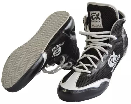 Chaussures de Boxe Phoenix Noir/Gris