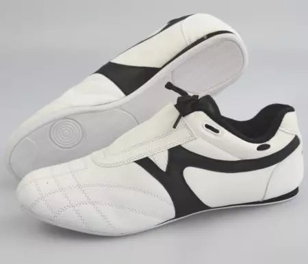 Chaussures Taekwondo Cuir synthétique blanc ou noir