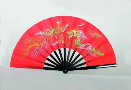 Eventails de Taichi Rouge ou Noir