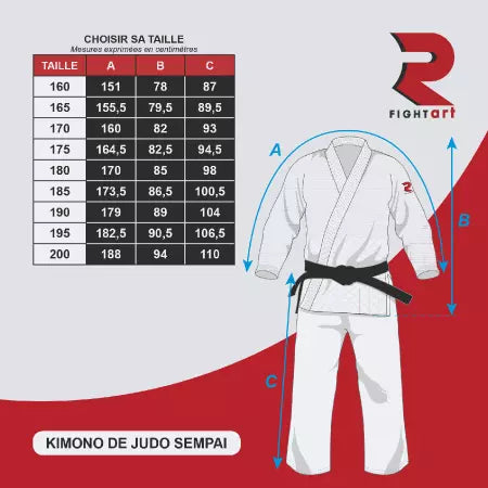 Judo Fightart Sempai - Limited Edition blanc