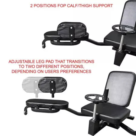 Machine leg stretcher