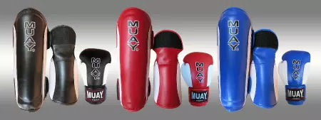 Protège Tibias et pieds amovibles MUAY Premium