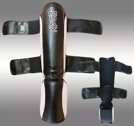 Protège Tibias et pieds amovibles MUAY Premium