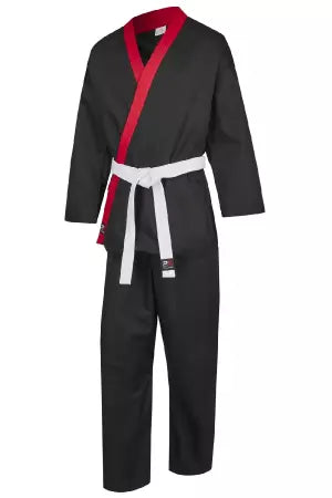 Challenge KARATEGI Rouge à col noir ou Noir à col rouge