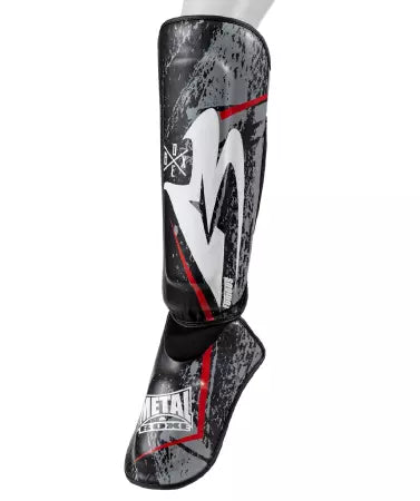 Protège Tibias-Pieds " Furious " Metal Boxe