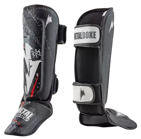 Protège Tibias-Pieds " Furious " Metal Boxe