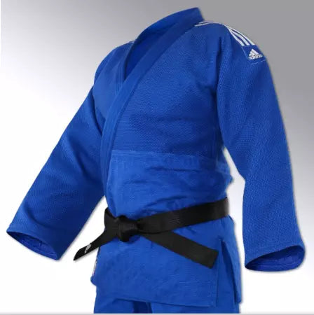 Judo adidas Champion II IJF blanc ou bleu