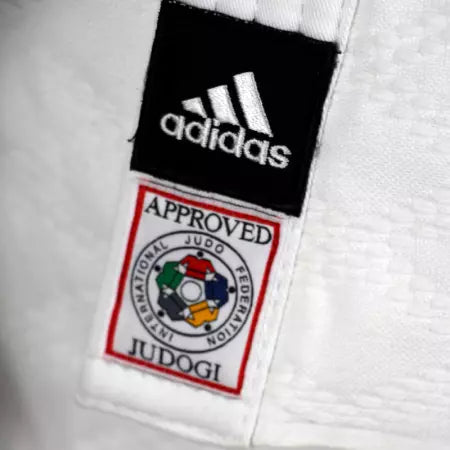 Judo adidas Champion II IJF blanc ou bleu