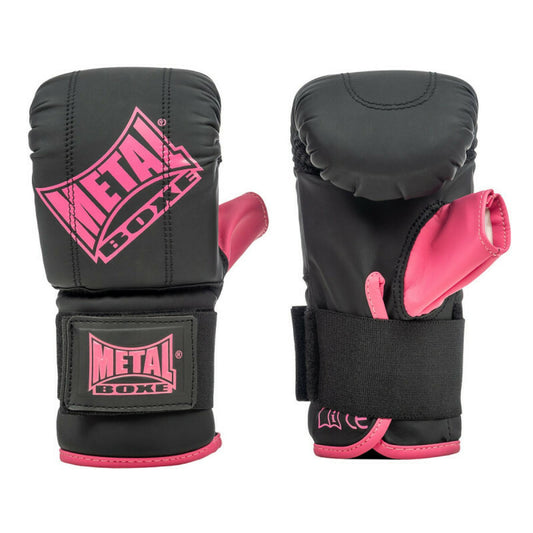 Gants de sac Metal Boxe Jr Rose
