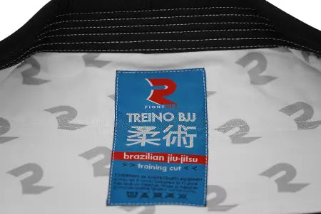 Tenue de BJJ Treino Fightart blanc/bleu/noir
