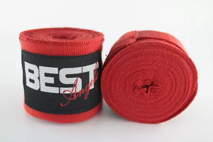 Paire de Bandage De Boxe Best Angels Pour Compétition avec Velcro