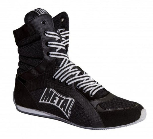 Chaussures Metal Boxe hautes noires Viper II